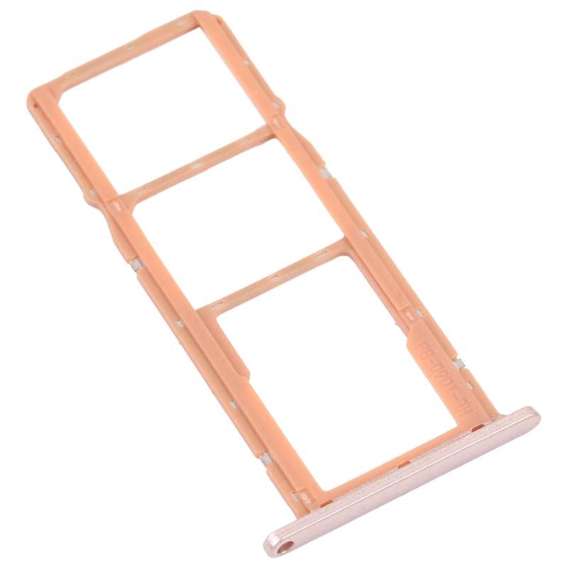 SIM Card Tray + SIM Card Tray + Micro SD Card Tray for Honor Play 8(Blue)