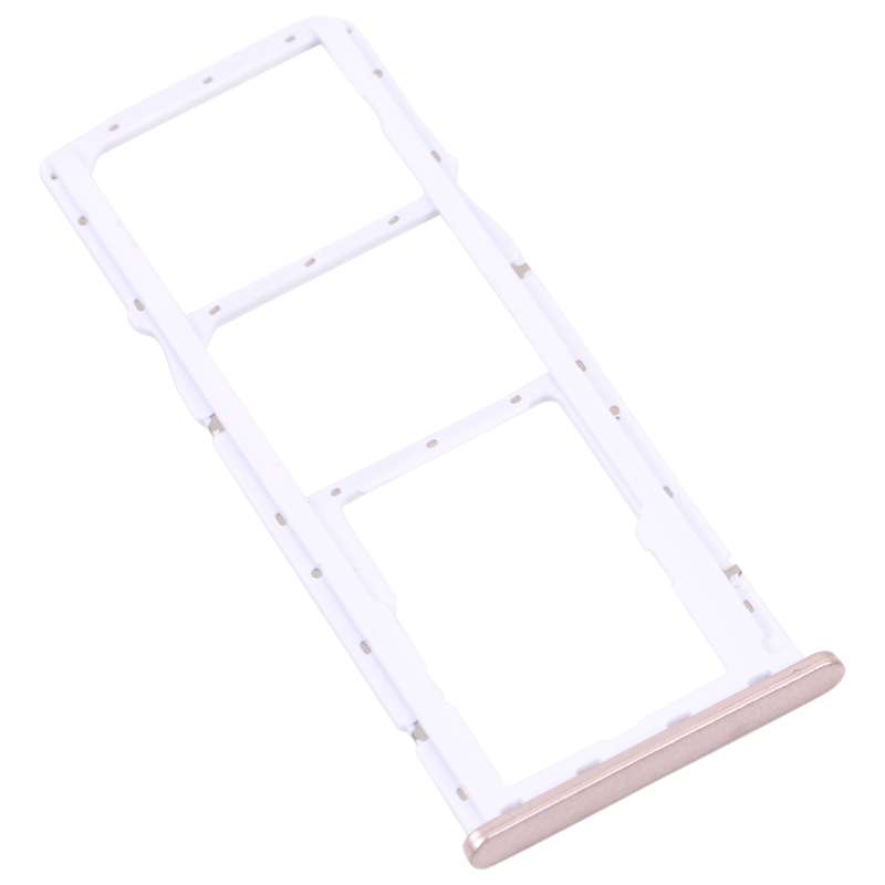 SIM Card Tray + SIM Card Tray + Micro SD Card Tray for Honor 7C (Black)