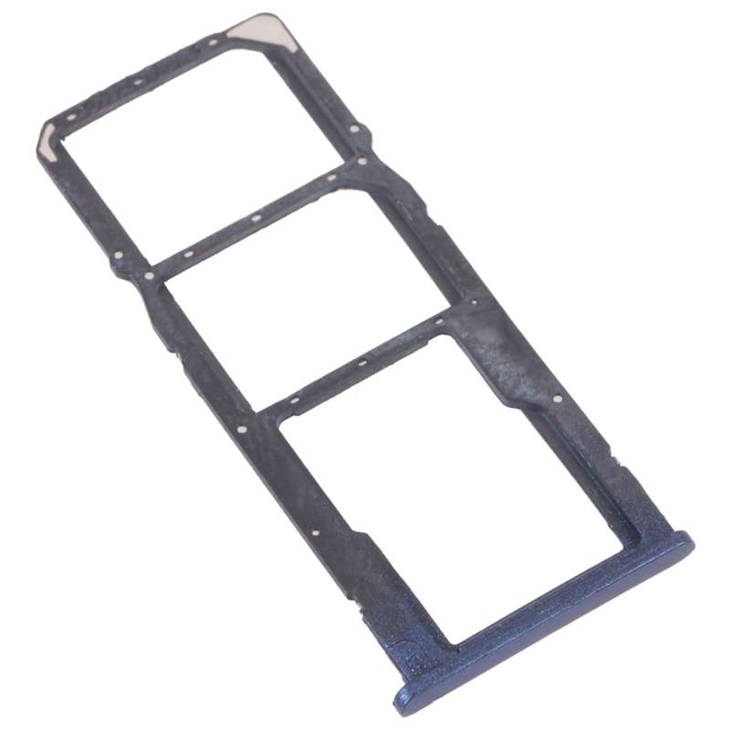 SIM Card Tray + SIM Card Tray + Micro SD Card Tray for Honor 7C (Black)