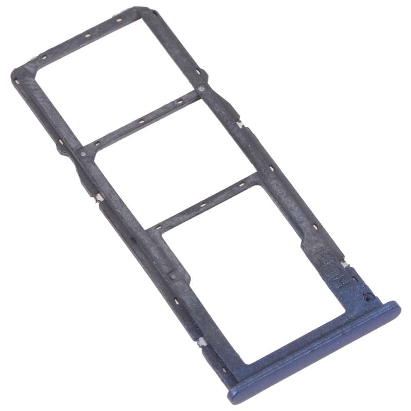 SIM Card Tray + SIM Card Tray + Micro SD Card Tray for Honor 7C (Black)