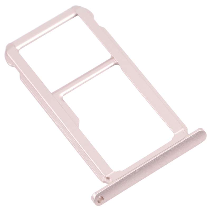 SIM Card Tray + SIM Card Tray / Micro SD Card Tray for Honor Mate 9 Lite (Pink)