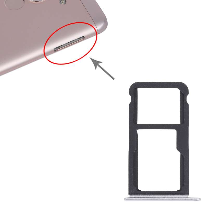 SIM Card Tray + SIM Card Tray / Micro SD Card Tray for Honor Play 6 (Gold)