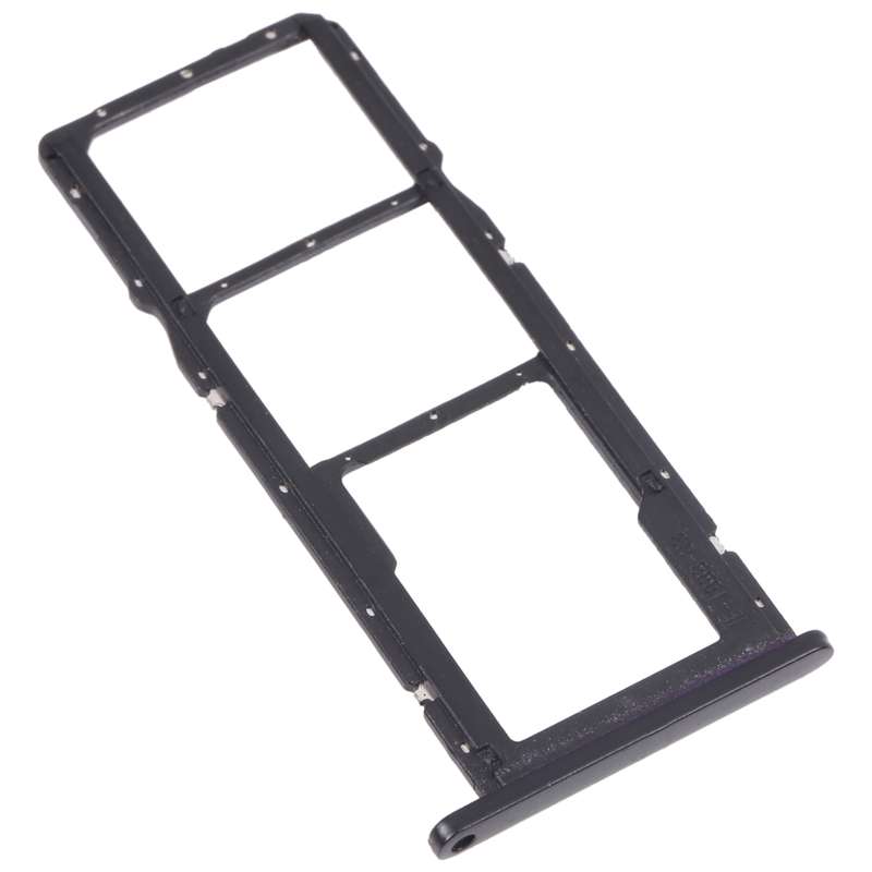 SIM Card Tray + SIM Card Tray / Micro SD Card Tray for Huawei Enjoy 20e (Black)