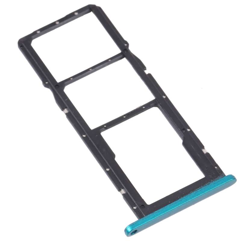 SIM Card Tray + SIM Card Tray / Micro SD Card Tray for Huawei Enjoy 20e (Black)