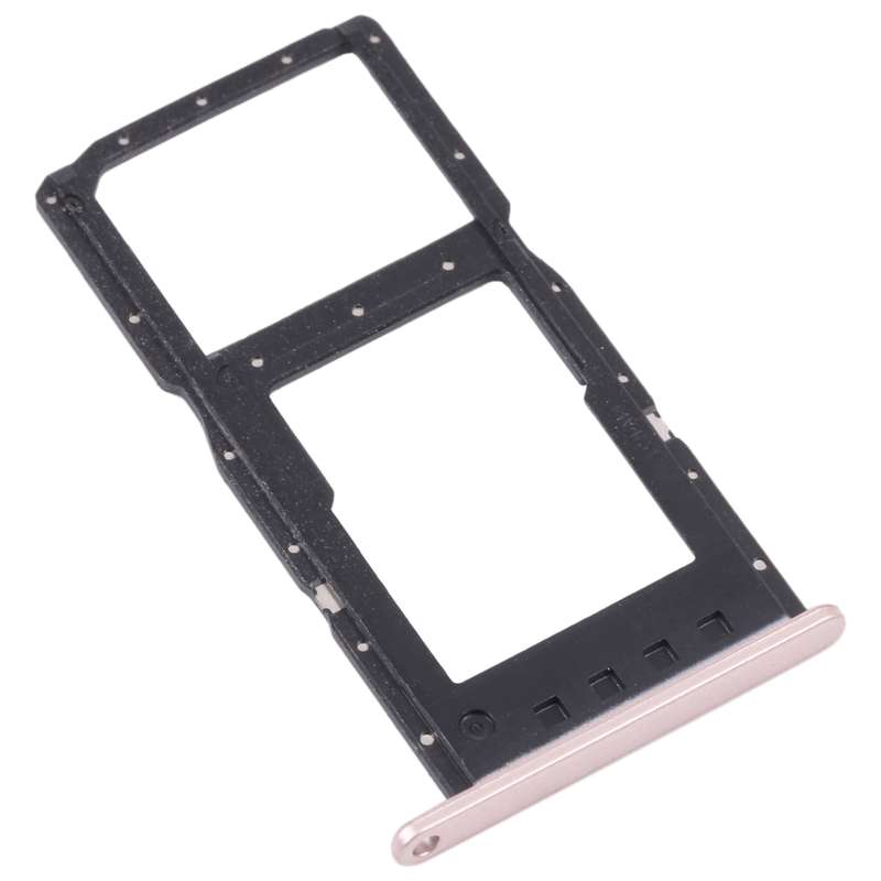 SIM Card Tray + SIM Card Tray / Micro SD Card Tray for Huawei Nova Y60 (Black)