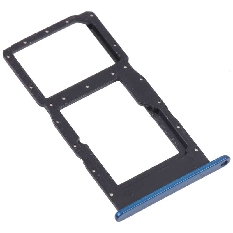 SIM Card Tray + SIM Card Tray / Micro SD Card Tray for Huawei Nova Y60 (Black)