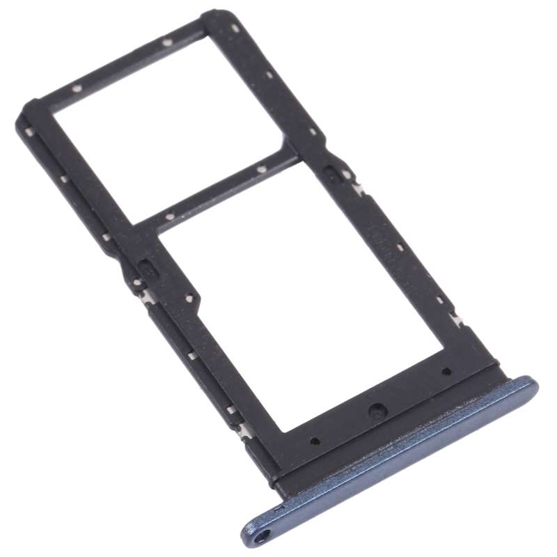 SIM Card Tray + SIM Card Tray / Micro SD Card Tray for Huawei Maimang 10 SE (Black)