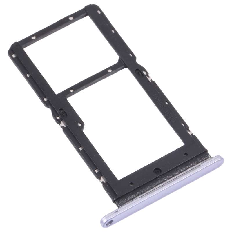 SIM Card Tray + SIM Card Tray / Micro SD Card Tray for Huawei Maimang 10 SE (Black)