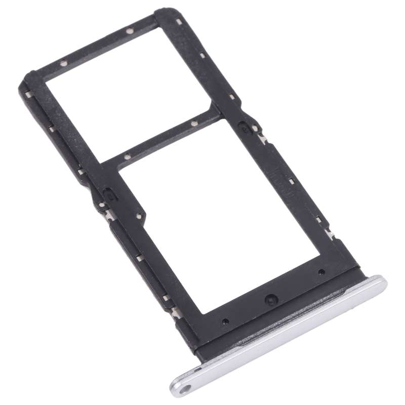 SIM Card Tray + SIM Card Tray / Micro SD Card Tray for Huawei Maimang 10 SE (Black)