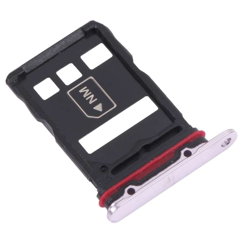 SIM Card Tray + NM Card Tray for Huawei P50 Pro+ (Black)