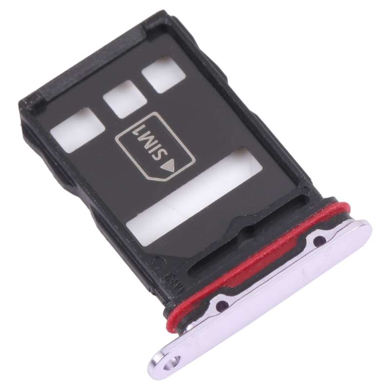 SIM Card Tray + NM Card Tray for Huawei P50 Pro (Black)
