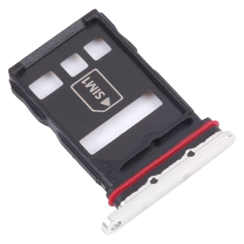 SIM Card Tray + NM Card Tray for Huawei P50 (Black)