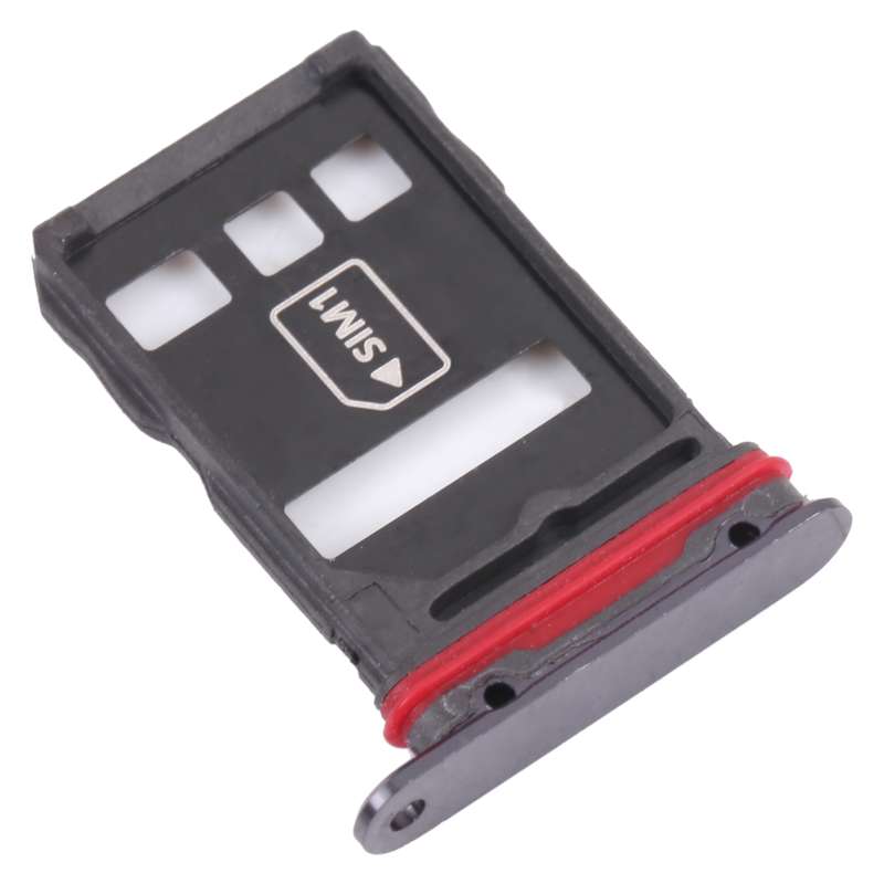 SIM Card Tray + NM Card Tray for Huawei Mate 30 RS Porsche Design (Black)