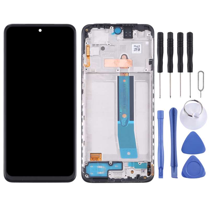Original AMOLED LCD Screen and Digitizer Full Assembly with Frame for Xiaomi Redmi Note 11 4G 220111
