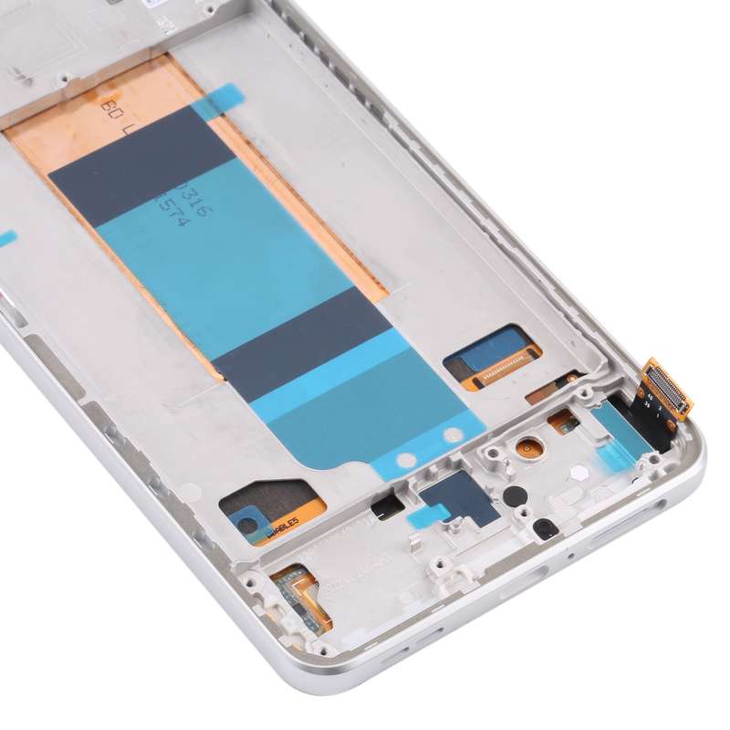 Original LCD Screen for Xiaomi Redmi K40S Digitizer Full Assembly with Frame(Blue)
