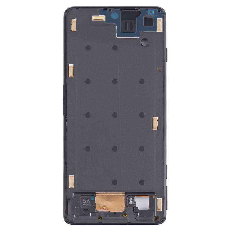 Front Housing LCD Frame Bezel Plate for Xiaomi Redmi K50 Gaming/Poco F4 GT(Black)