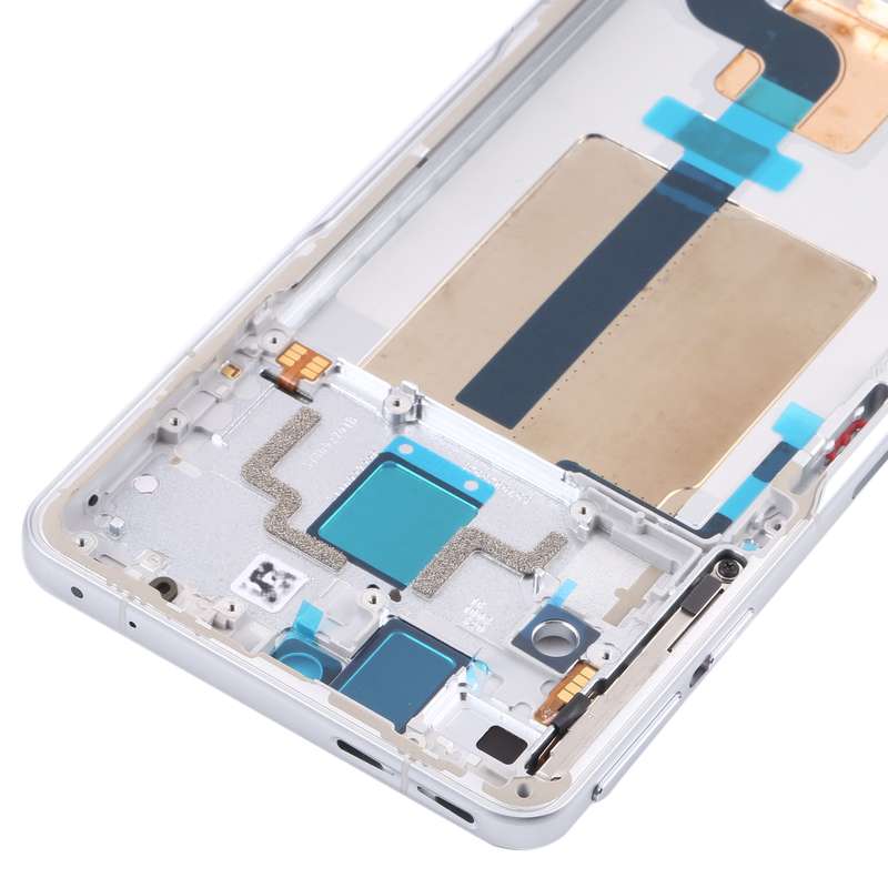 Front Housing LCD Frame Bezel Plate for Xiaomi Redmi K50 Gaming/Poco F4 GT(Black)