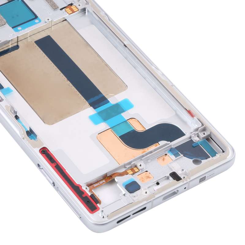 Front Housing LCD Frame Bezel Plate for Xiaomi Redmi K50 Gaming/Poco F4 GT(Black)