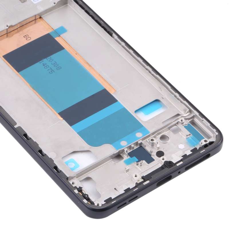 Front Housing LCD Frame Bezel Plate for Xiaomi Redmi K40S / Poco F4(Black)