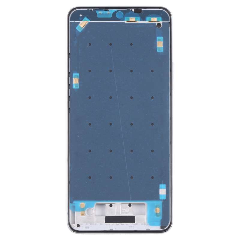 Front Housing LCD Frame Bezel Plate for Xiaomi Redmi K50 / Redmi K50 Pro(Black)