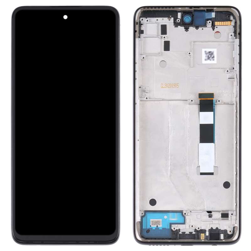 TFT LCD Screen for Motorola Moto G 5G Digitizer Full Assembly with Frame (Purple)