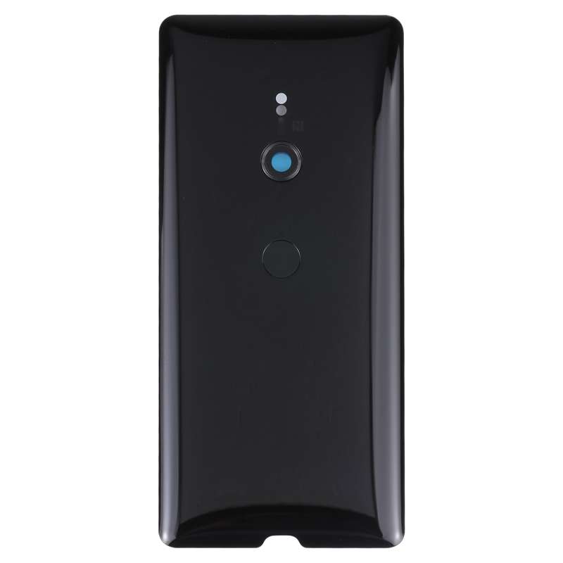Original Battery Back Cover with Fingerprint for Sony Xperia XZ3(Black)