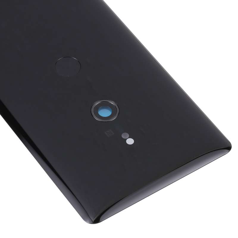 Original Battery Back Cover with Fingerprint for Sony Xperia XZ3(Black)