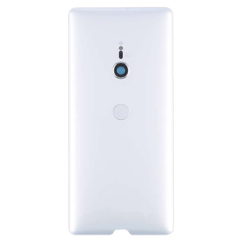 Original Battery Back Cover with Fingerprint for Sony Xperia XZ3(Silver)