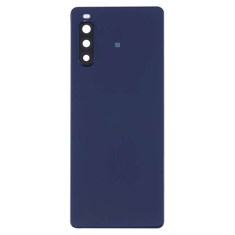 Original Battery Back Cover with Fingerprint for Sony Xperia 10 II(Black)