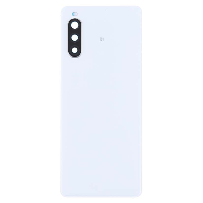 Original Battery Back Cover with Fingerprint for Sony Xperia 10 II(Black)