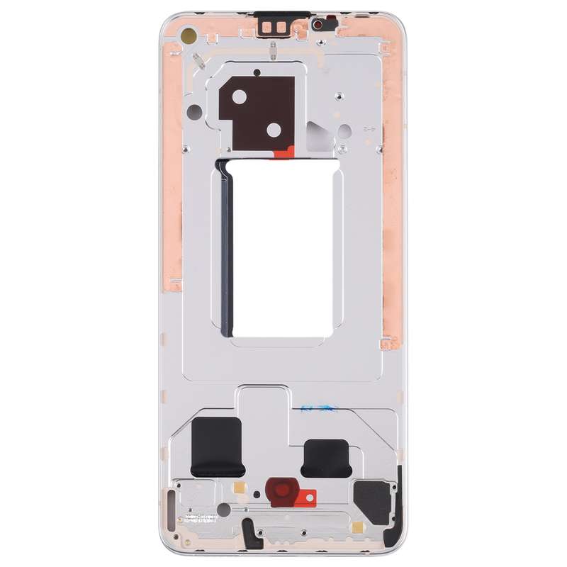 For OPPO Reno7 5G China PFJM10 Original Front Housing LCD Frame Bezel Plate (Black)