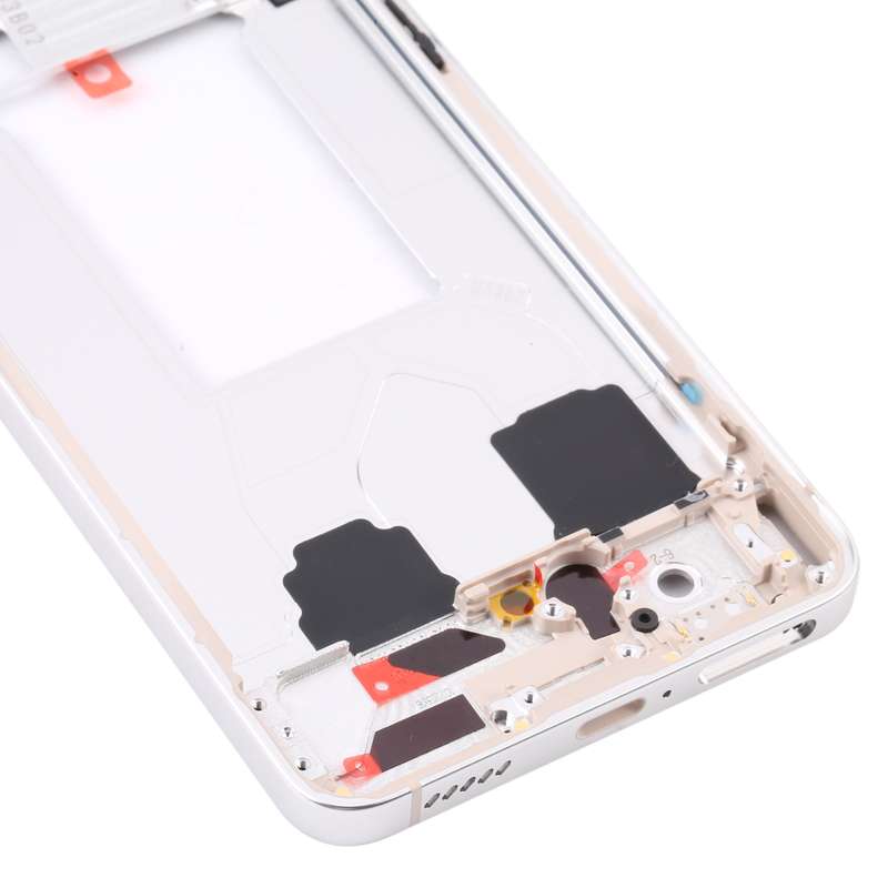 For OPPO Reno7 5G China PFJM10 Original Front Housing LCD Frame Bezel Plate (Black)