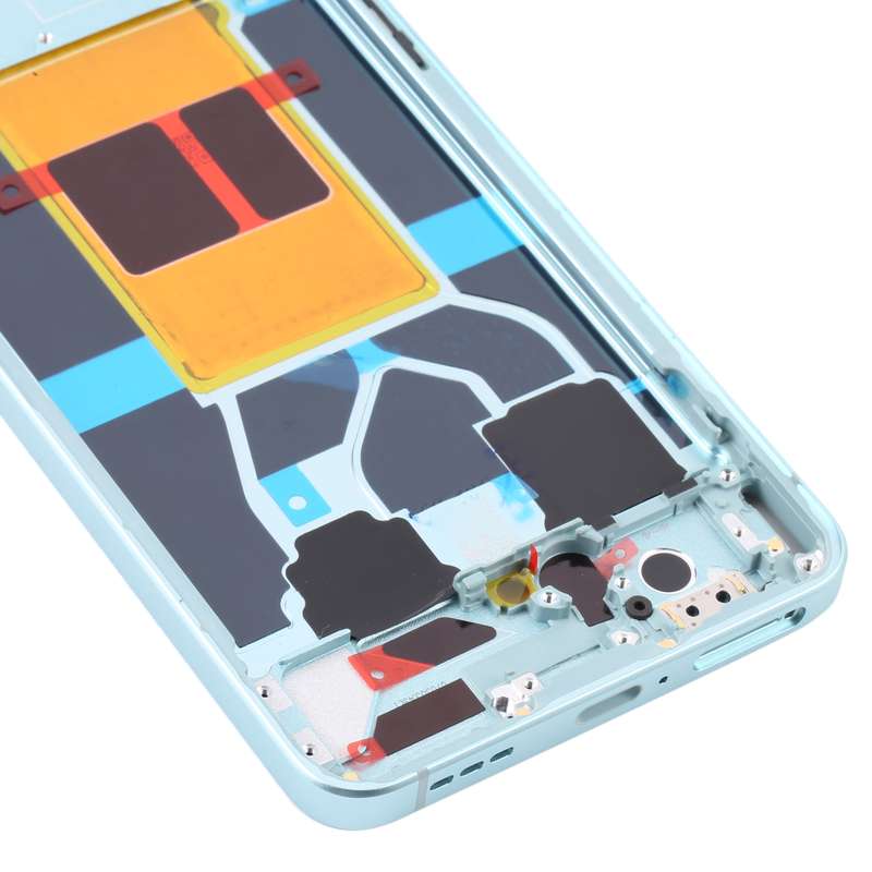 For OPPO Reno6 5G PEQM00 CPH2251 Original Front Housing LCD Frame Bezel Plate (Black)