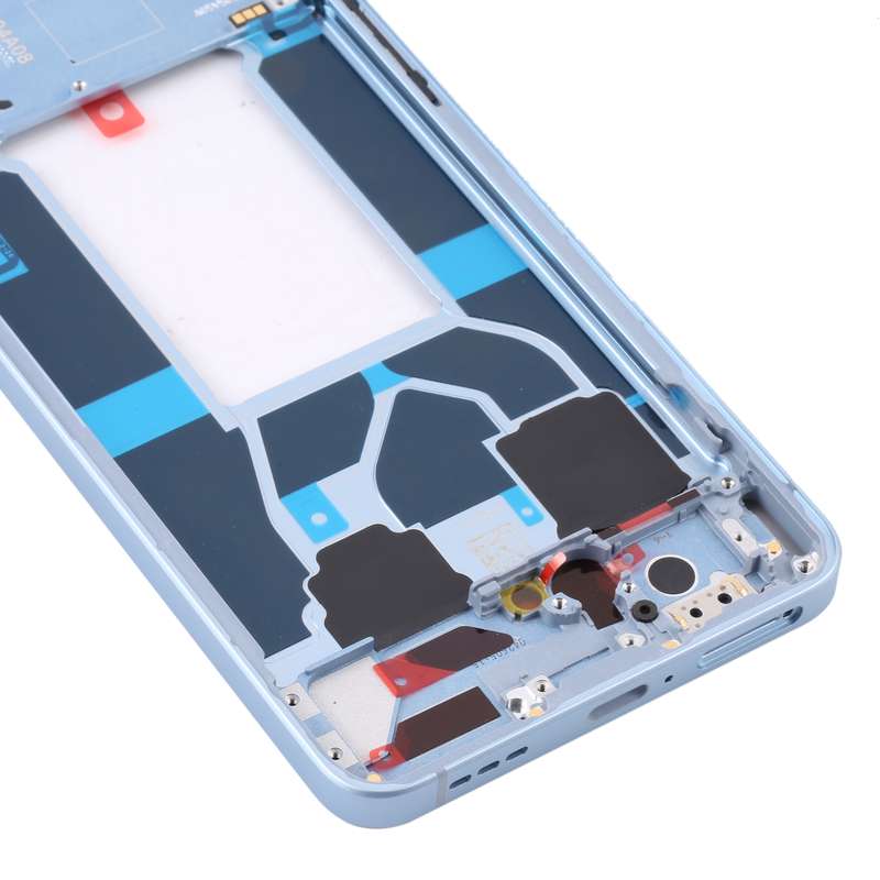 For OPPO Reno6 5G PEQM00 CPH2251 Original Front Housing LCD Frame Bezel Plate (Black)