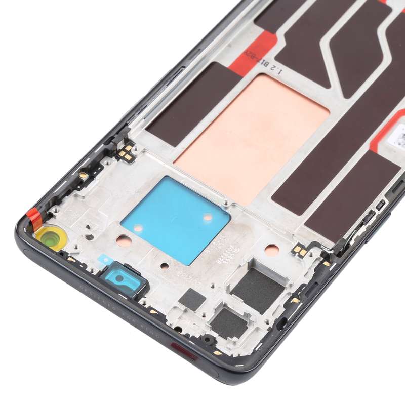 Original LCD Screen For OPPO Reno5 Pro 5G Digitizer Full Assembly with Frame (Black)