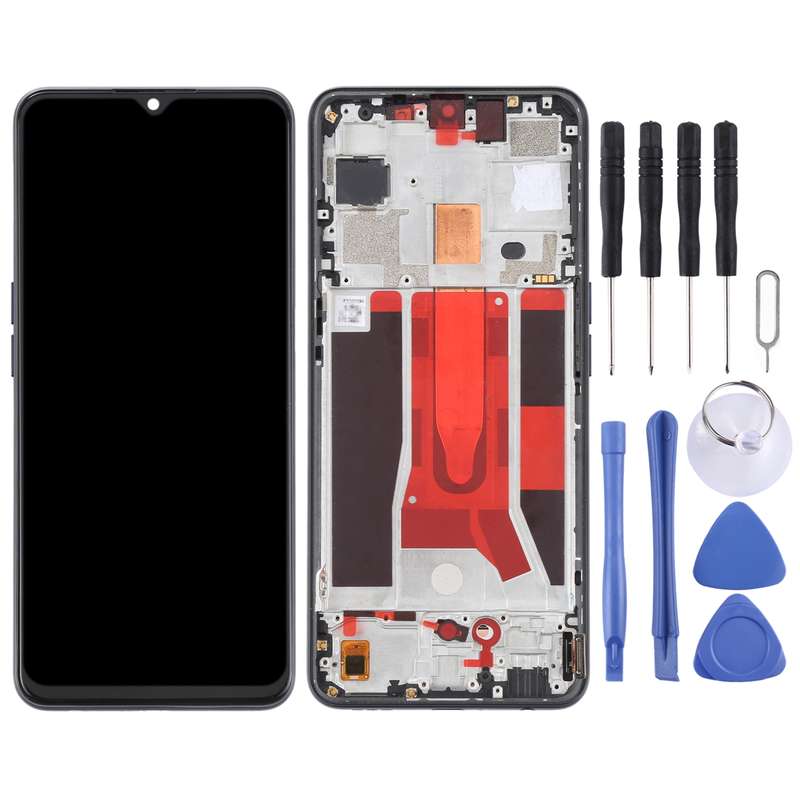 Original LCD Screen For OPPO Reno3 5G/Reno3 Youth/F15/Find X2 Lite/K7 5G Digitizer Full Assembly wit
