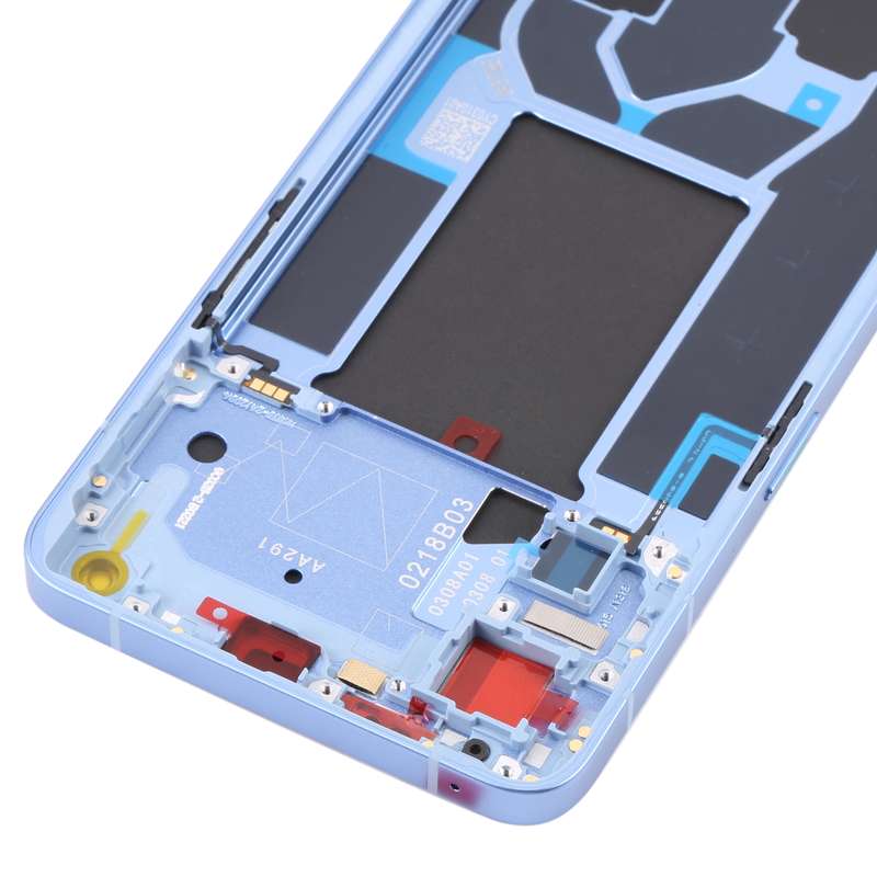 Original LCD Screen For OPPO Reno7 5G China PFJM10 Digitizer Full Assembly with Frame (Gold)