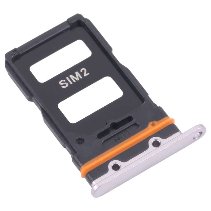 SIM Card Tray + SIM Card Tray for Xiaomi 12/12X(Black)
