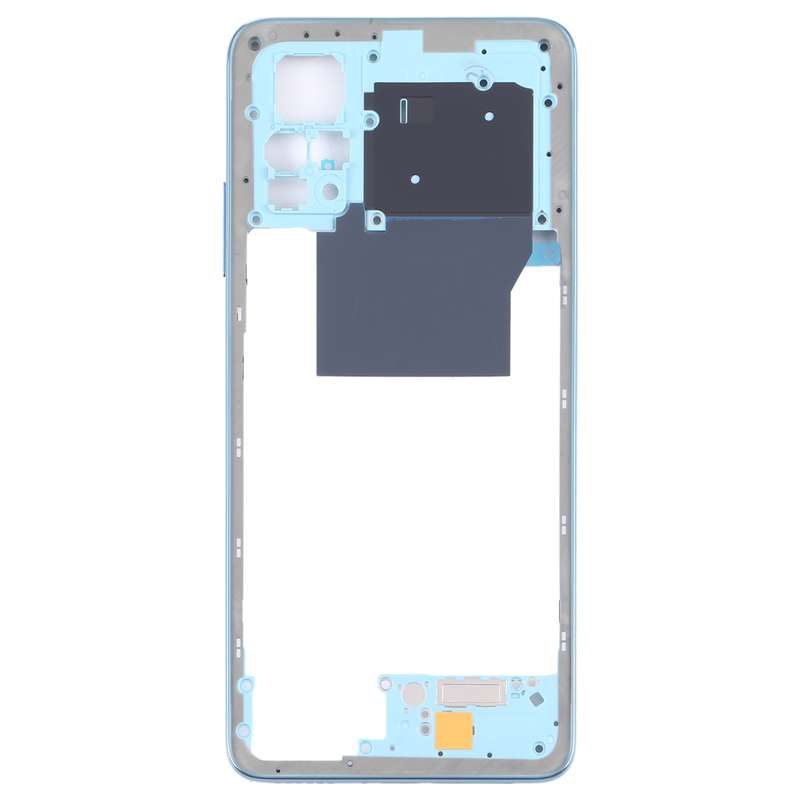 Middle Frame Bezel Plate for Xiaomi Poco X4 Pro 5G/Redmi Note 11E Pro(Blue)