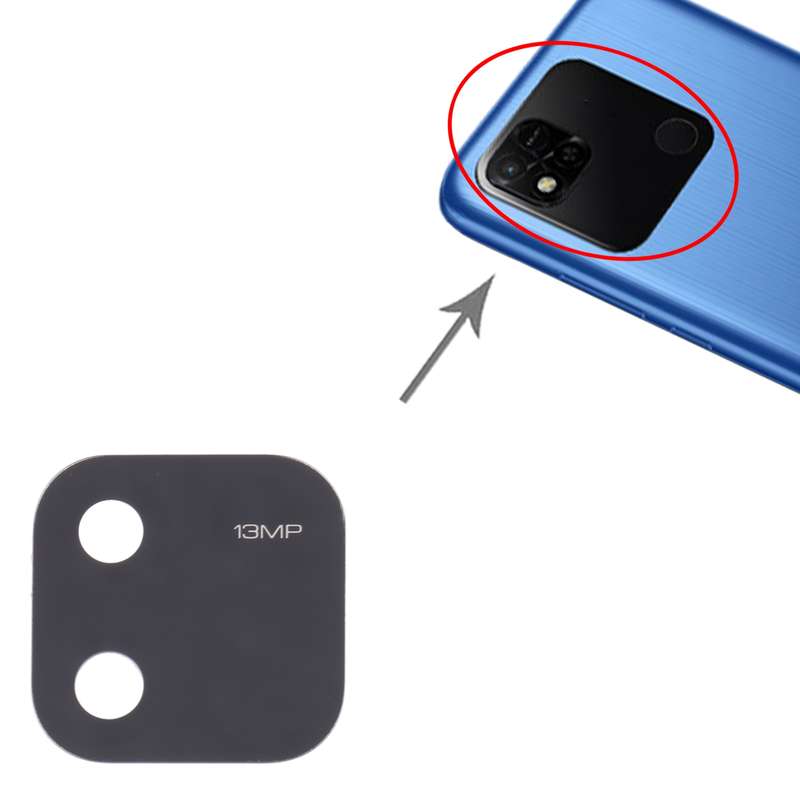 10 PCS Back Camera Lens For Xiaomi Redmi 10A 220233L2C