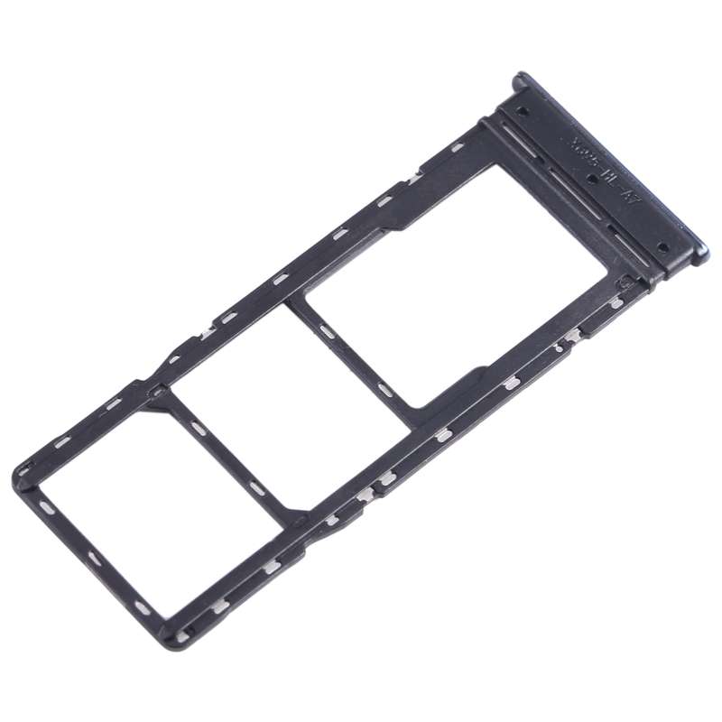For Infinix Note 10 Pro/Note 10 Pro NFC X695 SIM Card Tray + SIM Card Tray + Micro SD Card Tray (Bla