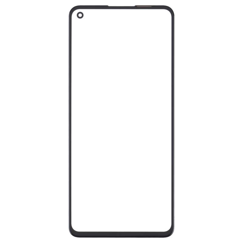 For OnePlus 9RT 5G MT2110 MT2111 Front Screen Outer Glass Lens with OCA Optically Clear Adhesive (Bl