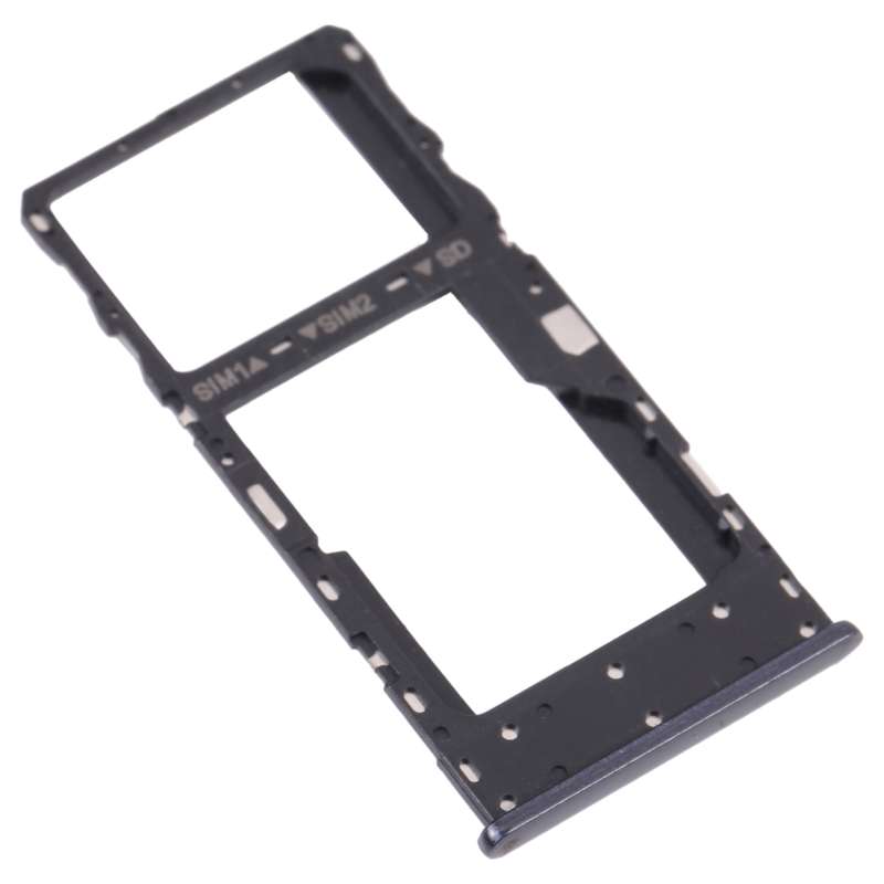 SIM Card Tray + SIM Card Tray / Micro SD Card Tray for TCL 10 5G T790Y T790H (Grey)