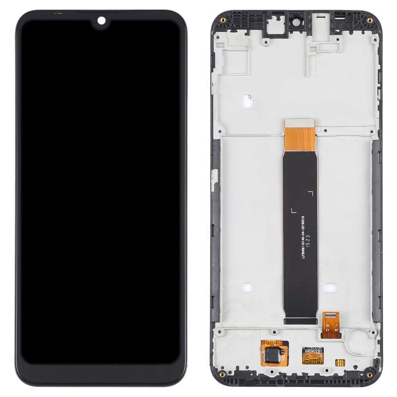 OEM LCD Screen for Lenovo K10 2019 XT2025-3 Digitizer Full Assembly with Frame (Black)