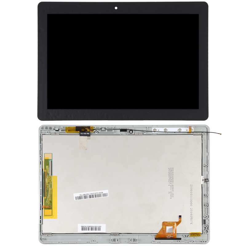 OEM LCD Screen for Lenovo Ideapad Miix 300-10IBY Digitizer Full Assembly with Frame (Black)