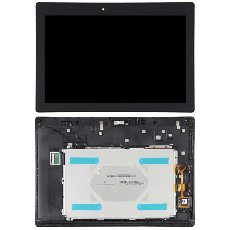OEM LCD Screen for Lenovo Tab 2 A10-70 A10-70F A10-70L Digitizer Full Assembly with Frame (White)