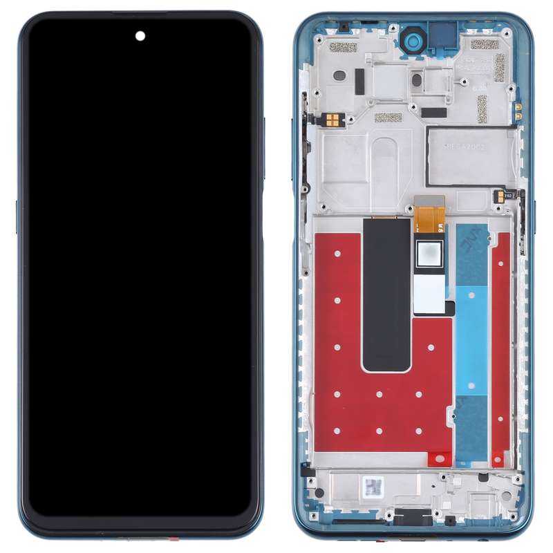 TFT LCD Screen for Nokia X20 TA-1341 TA-1344 Digitizer Full Assembly with Frame (Gold)