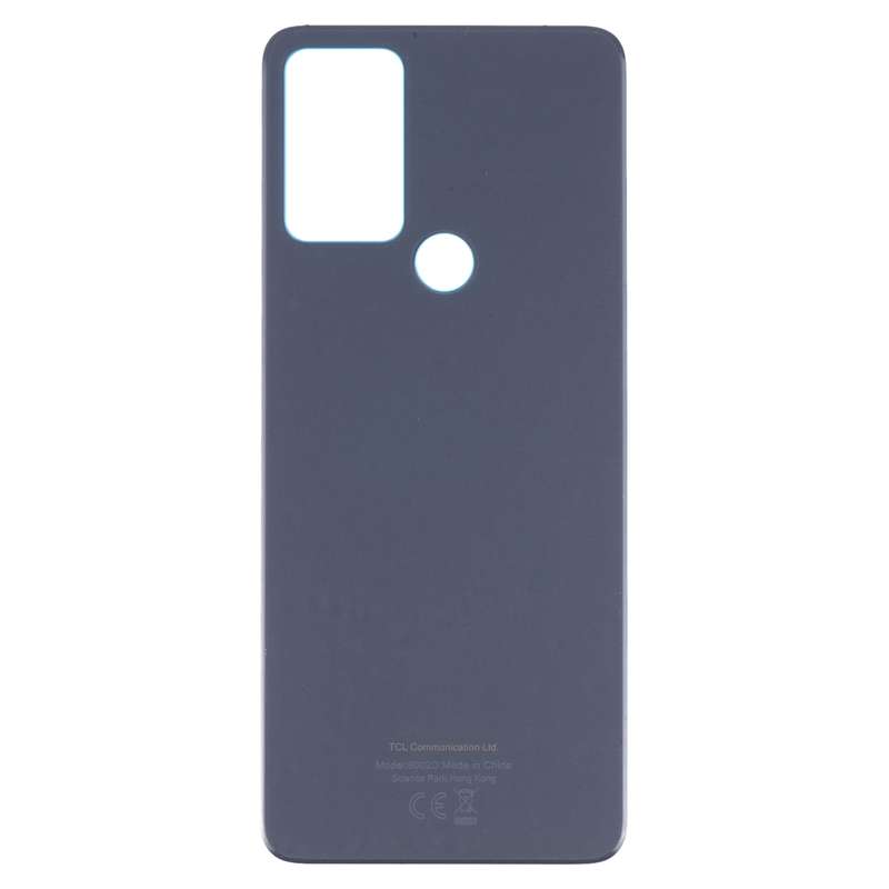 For Alcatel 1V 2021 6002A 6002D Battery Back Cover with Camera Lens (Grey)