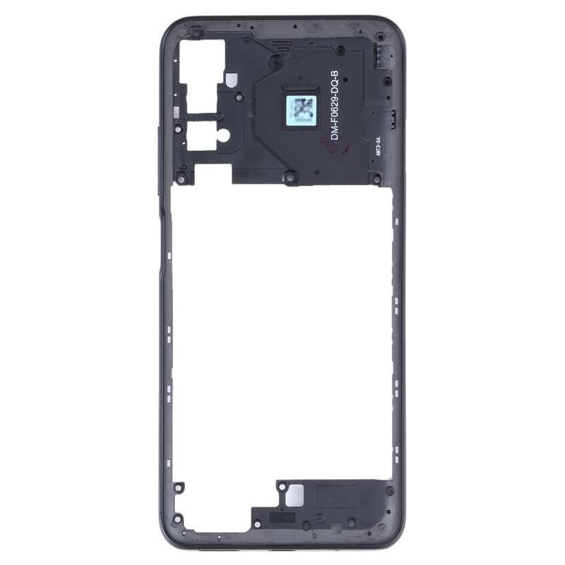 Original Middle Frame Bezel Plate for Xiaomi Poco M3 Pro 5G M2103K19PG M2103K19PI (Black)