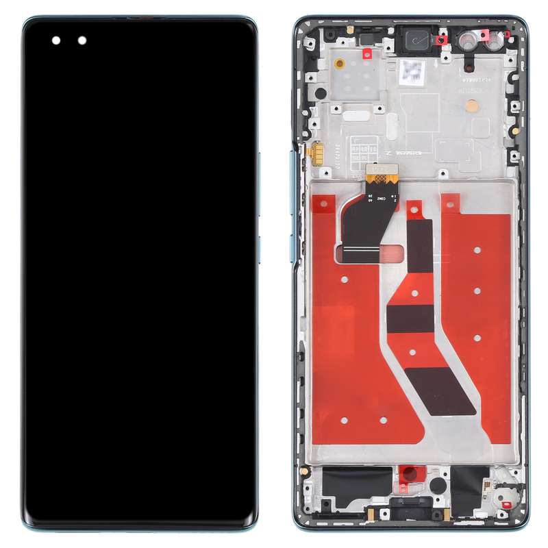 Original OLED LCD Screen for Honor 50 Pro Digitizer Full Assembly with Frame(Black)